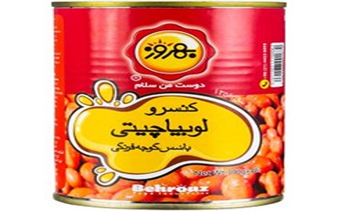 تصویر 1 از قیمت کنسرو لوبیا چیتی با قارچ بهروز + خرید باور نکردنی